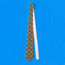 Colorful Jeweled  Tie II