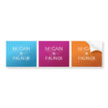 Colorful John McCain * Sarah Palin 2008 Bumper Sticker