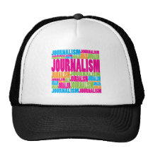Colorful Journalism Mesh Hat