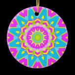 Colorful Kaleidoscope 011 ornaments