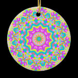 Colorful Kaleidoscope 04 ornaments