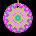 Colorful Kaleidoscope ornaments