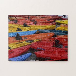 Colorful Kayak Puzzle