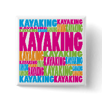 Colorful Kayaking buttons