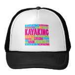 Colorful Kayaking Trucker Hats