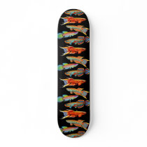 Colorful Killifish Skateboard
