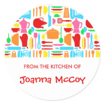 Colorful Kitchen From the Kitchen of Stickers