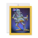 COLORFUL KNIGHT IN ARMOR ~ PARTY INVITATION INVITE