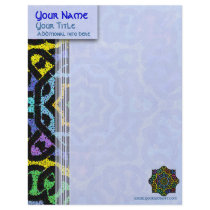 Colorful Knotwork Custom Letterhead