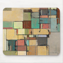 Colorful Lattice Abstract Mousepad