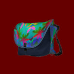 Colorful Leaves Rickshaw Messenger Bag messenger bags