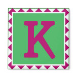 Colorful Letter 'K' - Magnet