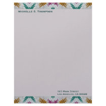 colorful letterhead by DonnaGraysonAbstract colorful letterhead