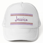 colorful lines hats