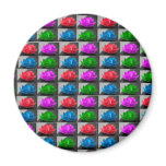 Colorful Lotus - mini Fridge Magnet