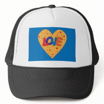 Colorful Love Design hats by karanta Colorful Love Design hats