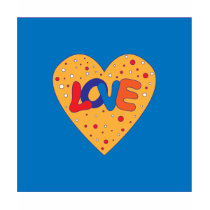 Colorful Love Design t-shirts by karanta Colorful Love Design t-shirts