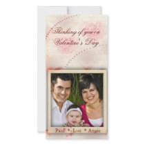 Colorful Love Photo Template Card photo cards
