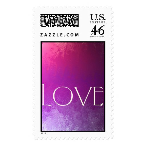 Colorful Love Stamp