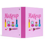 Colorful Makeup Binders