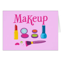 Colorful Makeup Cards