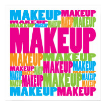 Colorful Makeup posters by busybees Colorful Makeup posters