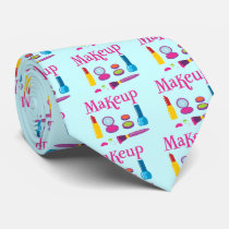 Colorful Makeup Neck Tie