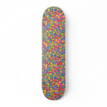 COLORFUL MARBLE SKATEBOARD