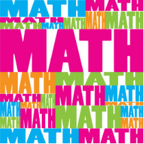 Colorful Math photo sculptures