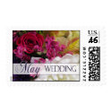 Colorful May Wedding stamps