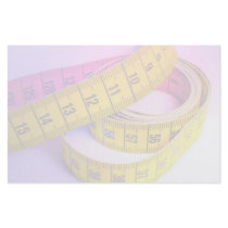 Colorful measuring tape personalized stationery