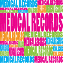 Colorful Medical Records photo sculptures by busybees Colorful Medical Records photo sculptures