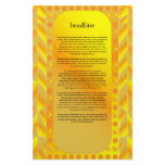 Colorful modern design stationery