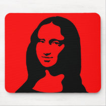 Colorful Mona mousepads by lonvig Colorful Mona mousepads