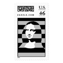 Colorful Mona postage by lonvig Colorful Mona postage