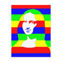Colorful Mona postcards