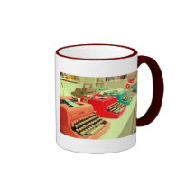 Colorful mug - I love writing