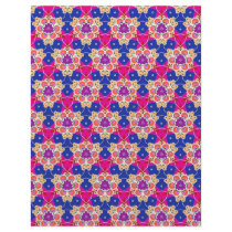 Colorful multicolor repeat patterns letterhead