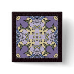 Colorful multicolor tile patterns buttons
