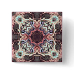 Colorful multicolor tile patterns buttons