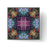 Colorful multicolor tile patterns buttons