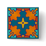 Colorful multicolor tile patterns buttons