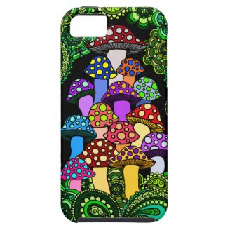 Colorful Mushrooms Phone Case iPhone 5 Covers
