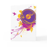 Colorful Music Greeting Card
