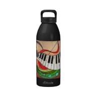 Colorful Music Drinking Bottle