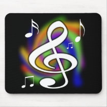 Colorful Musical Mousepad by scampdesigns Colorful Musical Mousepad