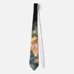 Colorful Nebula and Stars Tie Colorful Nebula and Stars Tie