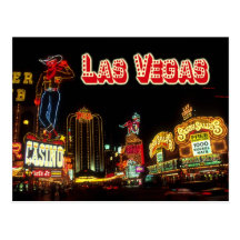 Colorful Neon Signs, Las Vegas, Nevada Post Card