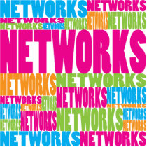 Colorful Networks photo sculptures