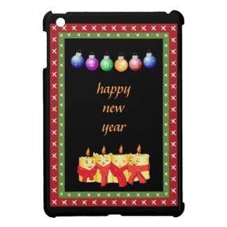 Colorful New year decorations iPad Mini Cases